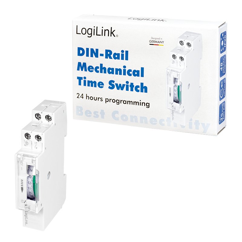 EAN 4052792054545 - LogiLink ET0009 contador eléctrico Blanco Programador eléctrico diario/semanal imagen 6