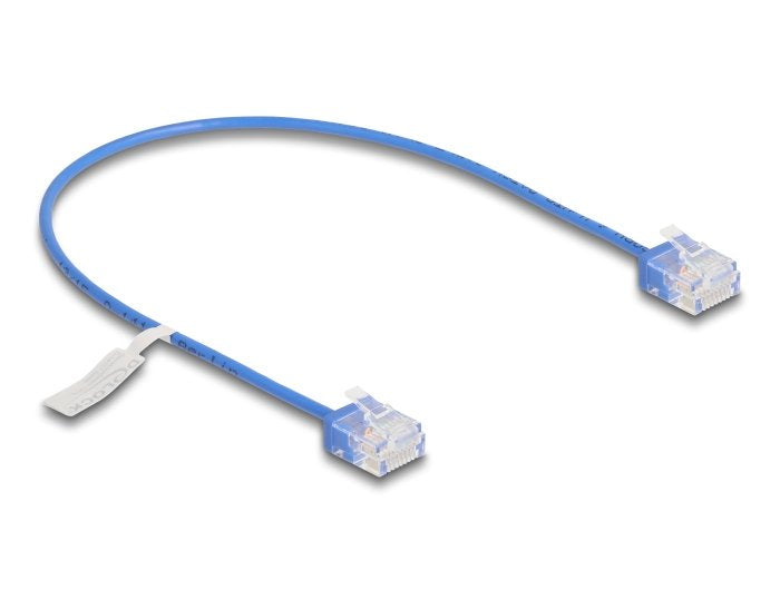 Delock Rj45 Cable De Red Cat.6 Utp Ultra Slim 0,3 M Aal Con Kurzen Machon