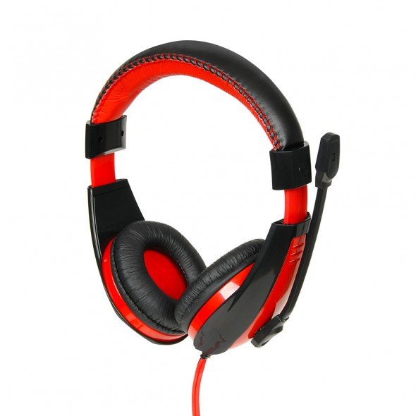 EAN 5901443052401 - iBox SHPI1528MV auricular y casco Auriculares Alámbrico Diadema Juego Negro, Rojo imagen 2
