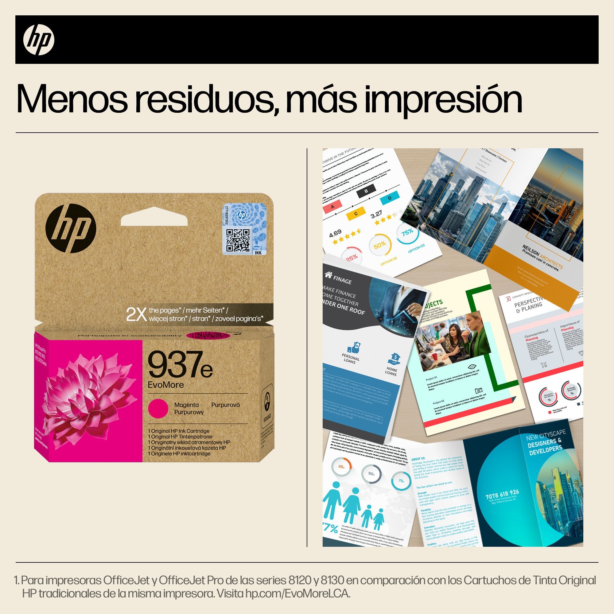 EAN 0199764688118 - HP 937e EvoMore Magenta Original Ink Cartridge cartucho de tinta 1 pieza(s) Alto rendimiento (XL) imagen 2