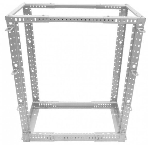 Allnet 19\"Grundgemell, 32he, B515/T575-1010mm, Lichtgris, Sw4pom-Serie,