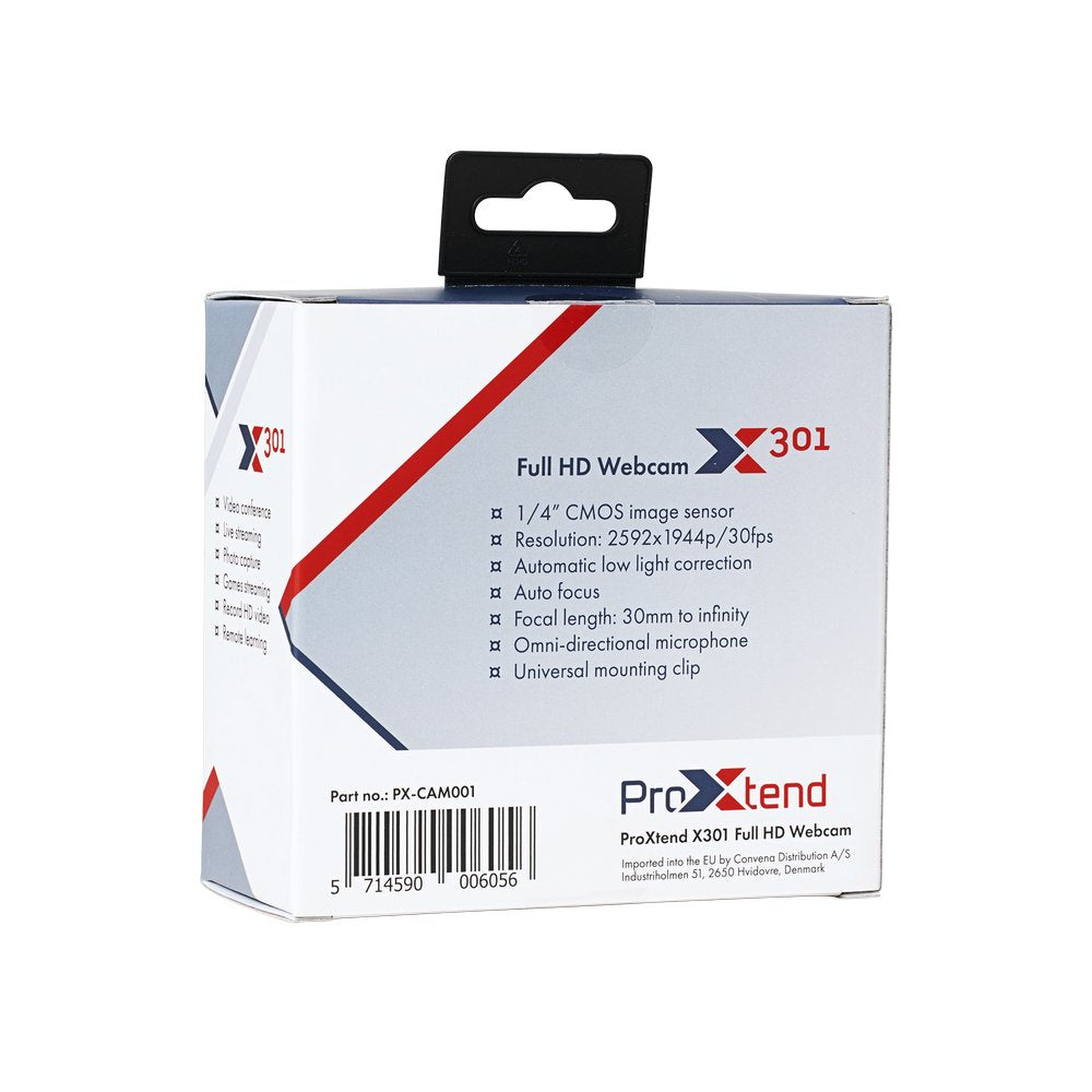 Cámara Web Proxtend X301 Full Hd
