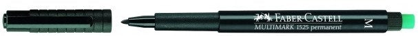 Pack De 10 Unidades Faber - Castell Rotulador Permanente Multimark 1525 M Negro