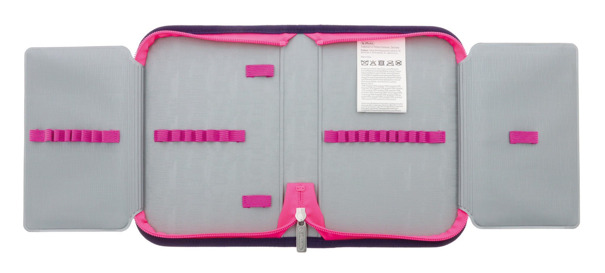Herlitz Loop Plus Magic Unicorn Juego De Mochila Escolar Chica Poliéster Púrpura, Violeta