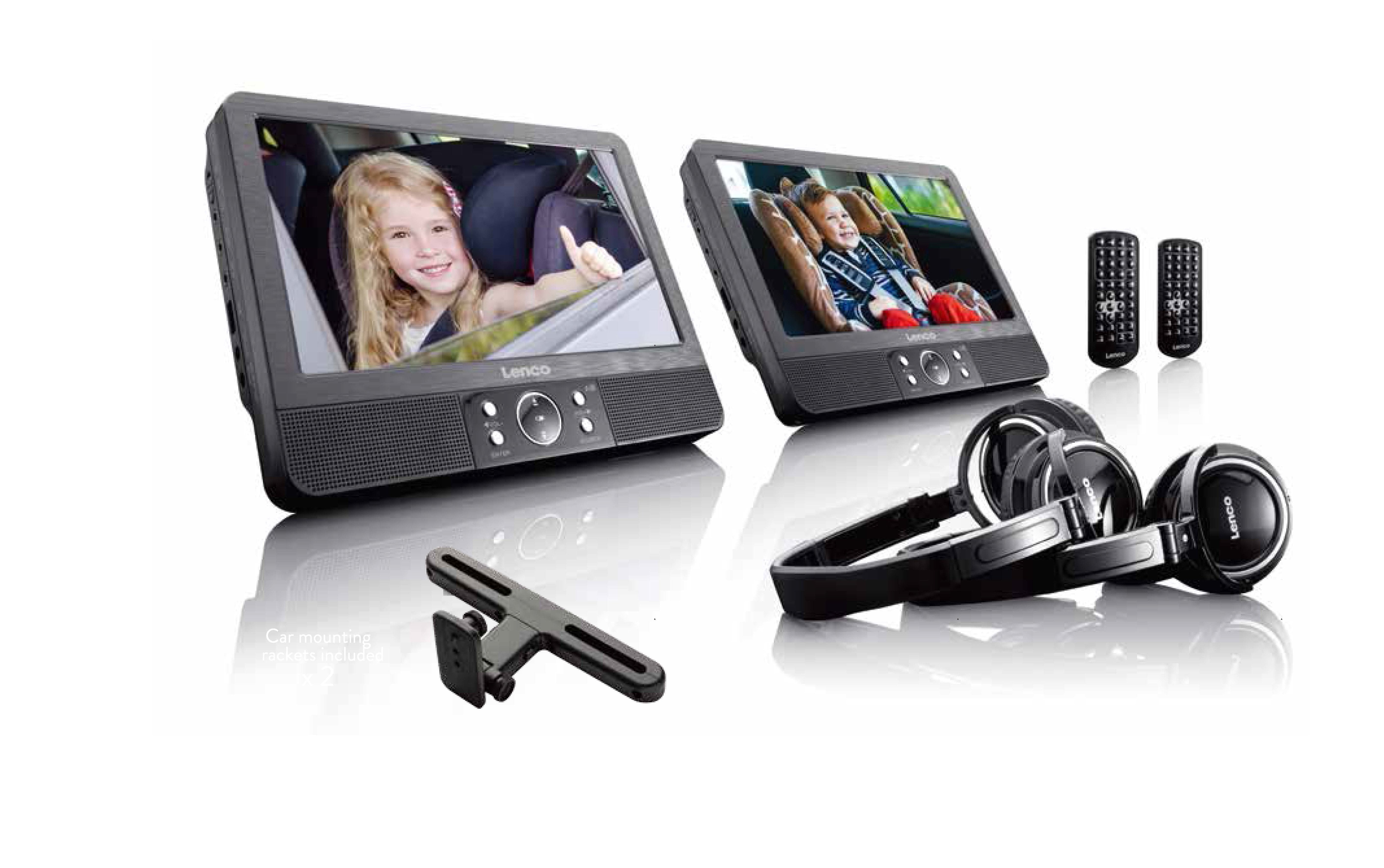 Lenco Dvp-939 Reproductor De Dvd/Bluray Portátiles Mesa Negro 22,9 Cm (9") 800 X 480 Pixeles