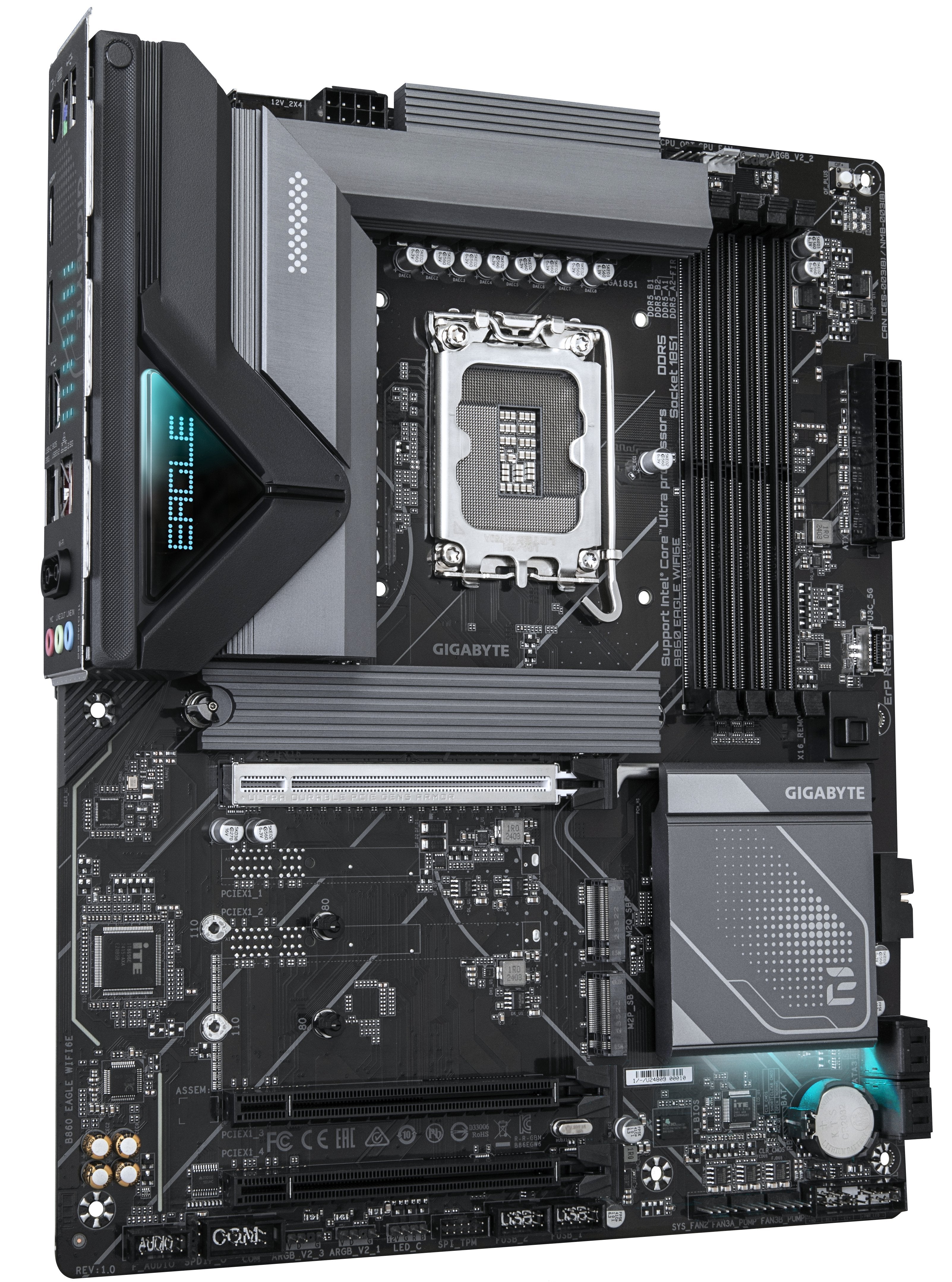 EAN 4719331866822 - GIGABYTE B860 EAGLE WIFI6E placa base Intel B860 LGA 1851 (Socket V1) ATX imagen 3