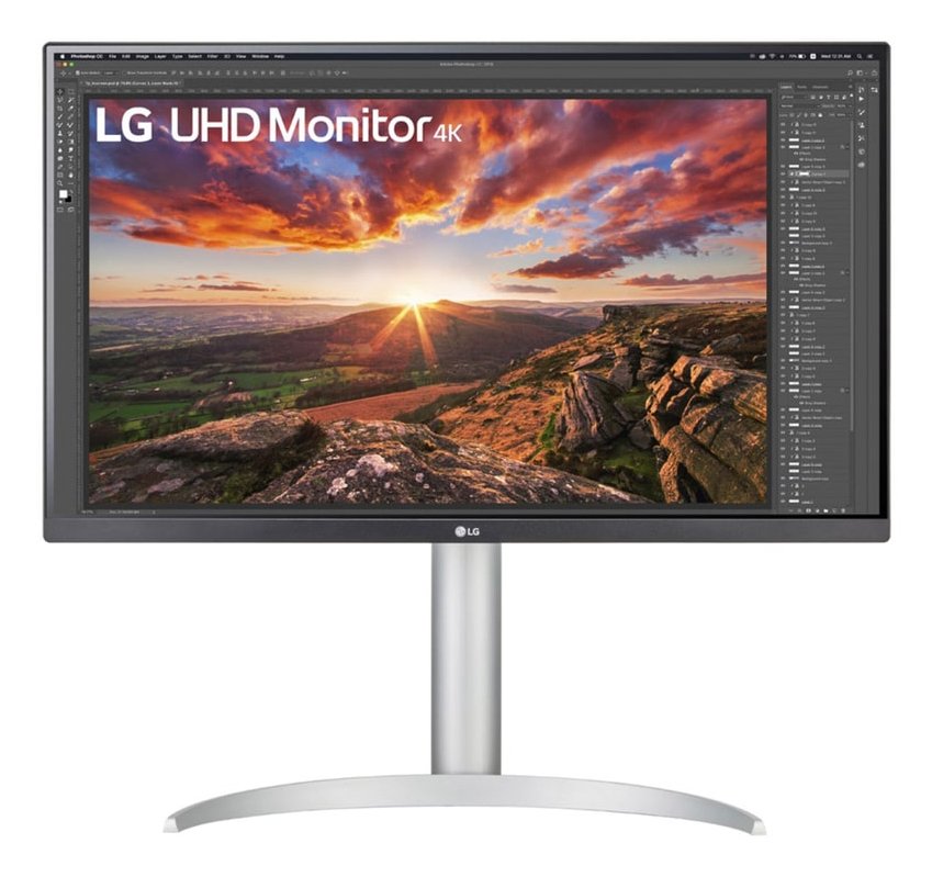 EAN 8806096296233 - LG 27UP850K-W.AEU monitor pantalla para PC 68,6 cm (27") 3840 x 2160 Pixeles 4K Ultra HD LED Negro imagen 1
