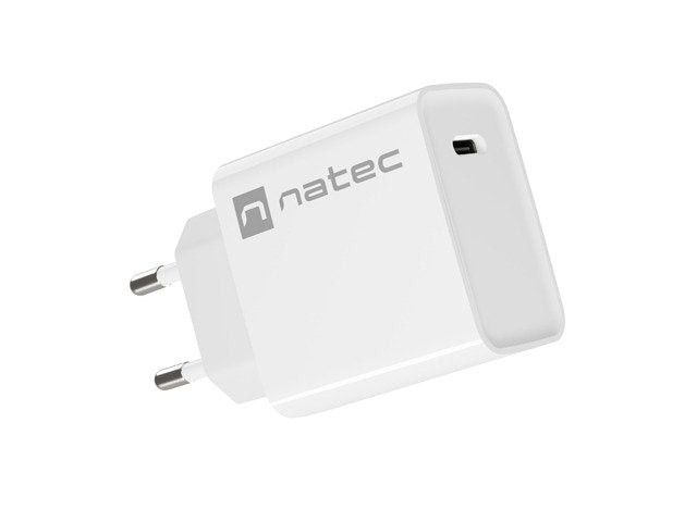 EAN 5901969443080 - NATEC RIBERA Universal Blanco Corriente alterna Carga rápida Interior imagen 1