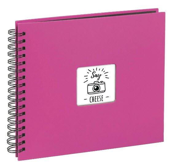 Hama Fine Art 36x32/50 10608 Spiralbound Album, Pink