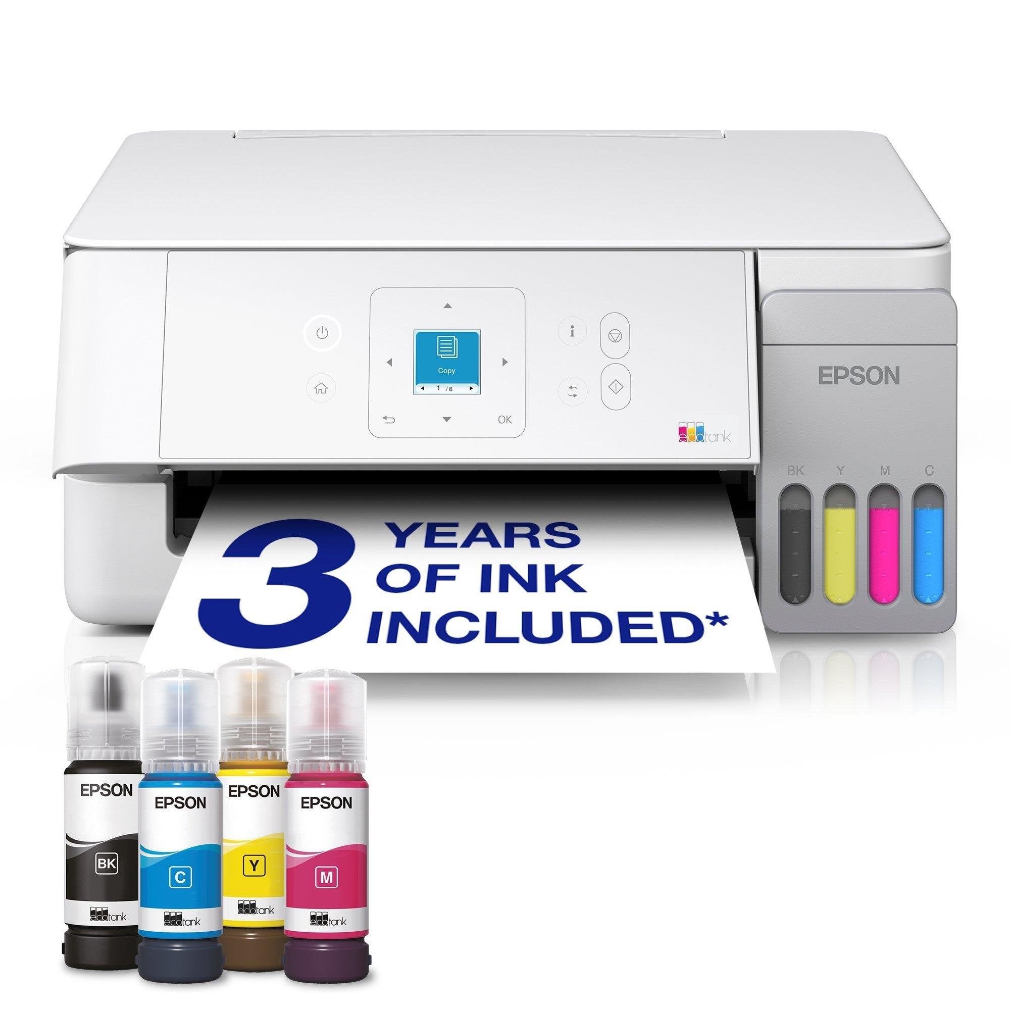 Epson Ecotank Et-2926 Multifunktionsdrucker 3in1 Tintenstrahl Farbe A4 11s M