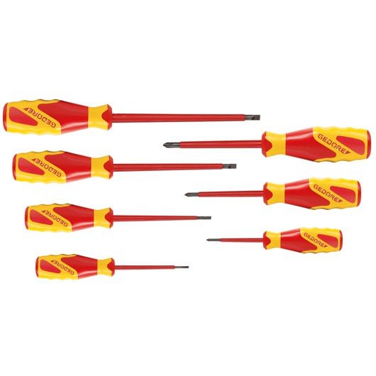 Destornillador Gedore 1616048 Manual Rojo/Amarillo, 162 Mm, 42 Mm, 575 G