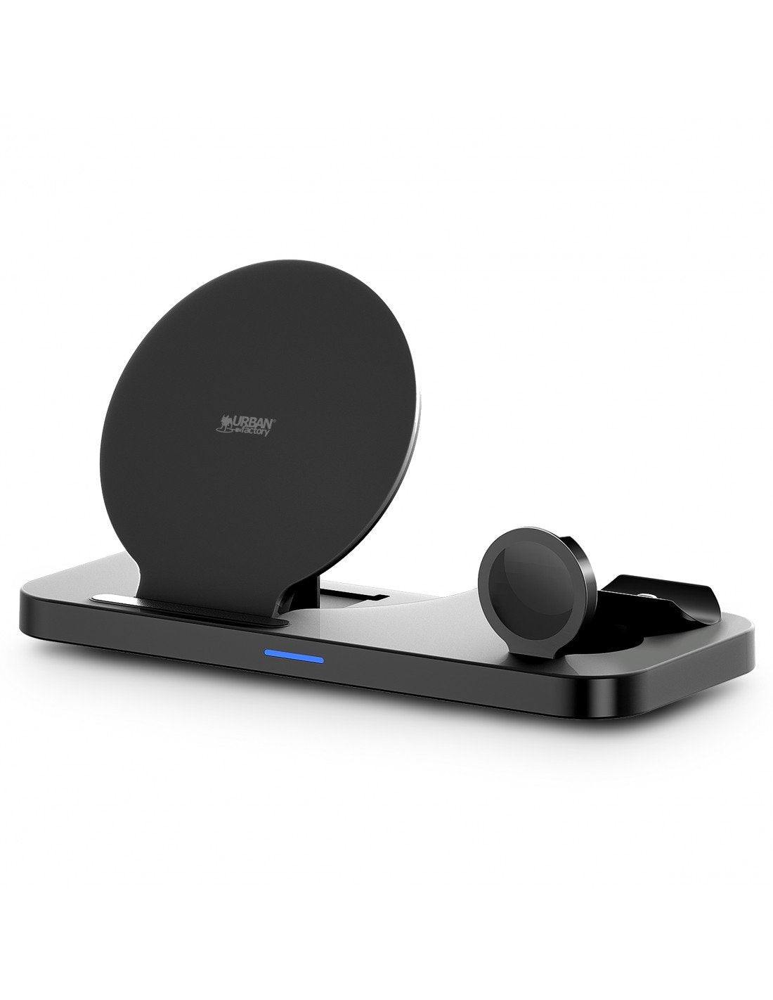 EAN 3760170884035 - Urban Factory SWC35UF cargador de dispositivo móvil Auriculares, Reloj inteligente, Teléfono Negro Baterí imagen 1