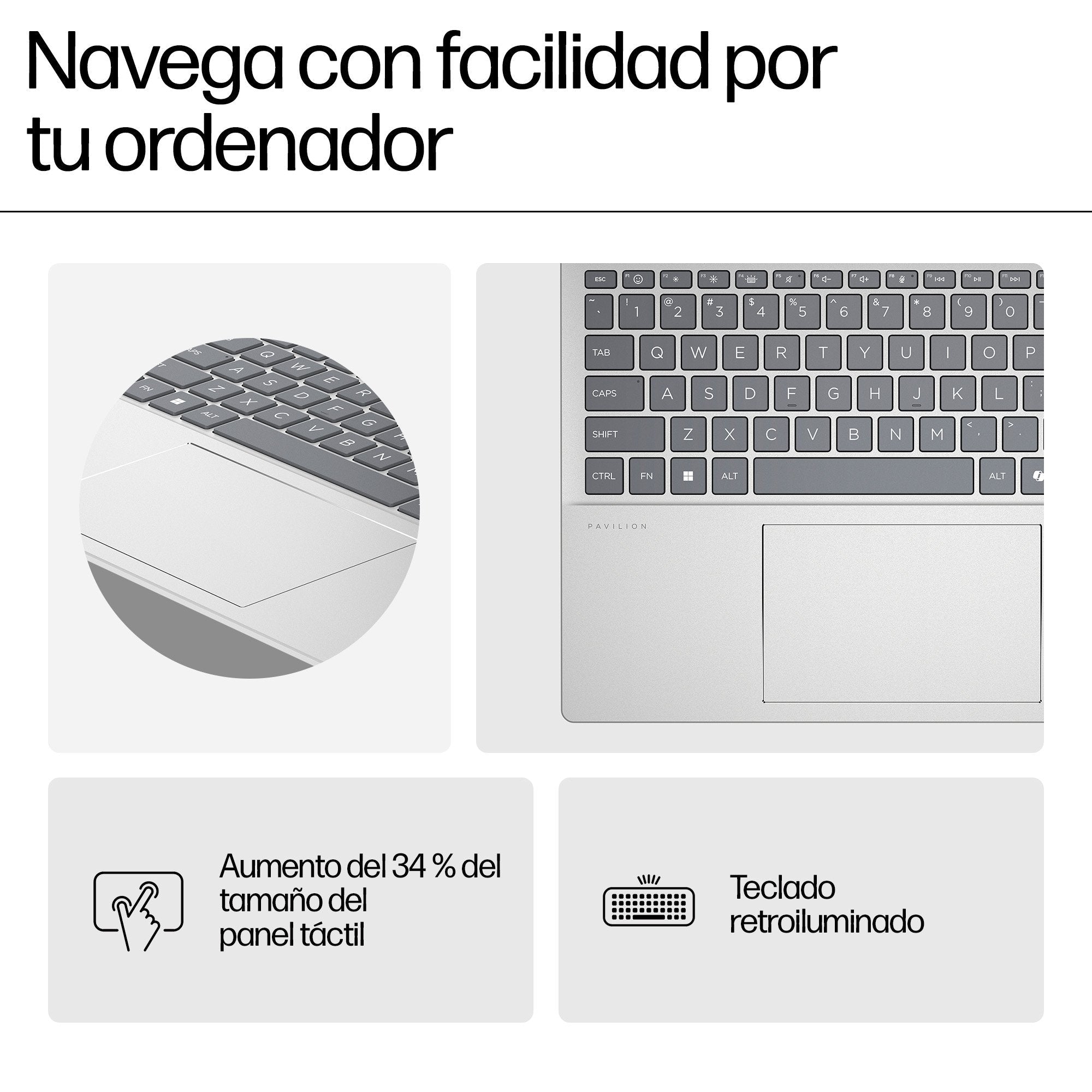 EAN 198701576389 - HP Pavilion 16-af0026ns Intel Core Ultra 7 155U Portátil 40,6 cm (16") 2K 16 GB LPDDR5x-SDRAM 1 TB SSD Wi- imagen 8