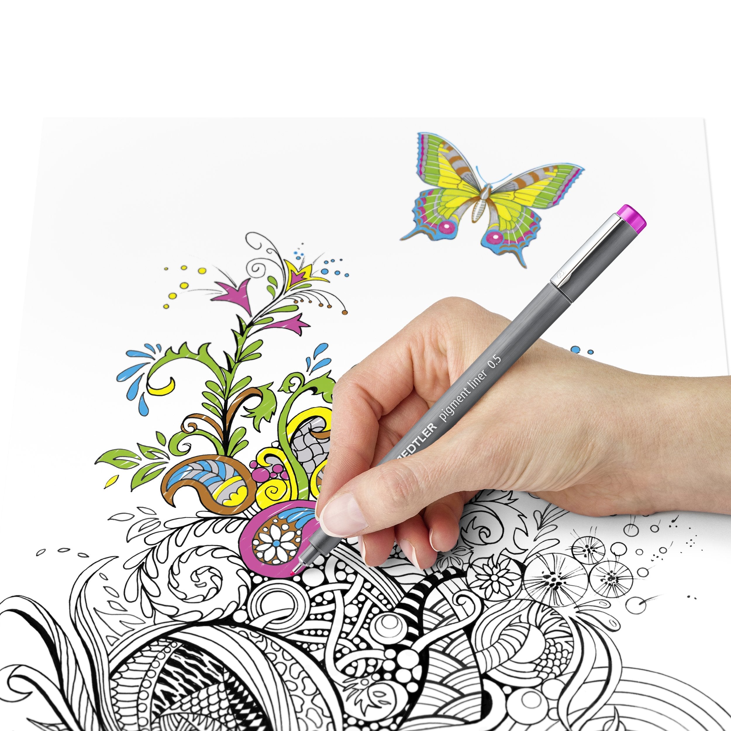 EAN 4007817308356 - Staedtler 308 SB6P rotulador de punta fina Negro 6 pieza(s) imagen 5