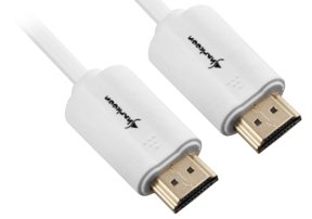 EAN 4044951018116 - Sharkoon 2m, 2xHDMI cable HDMI HDMI tipo A (Estándar) Blanco imagen 1