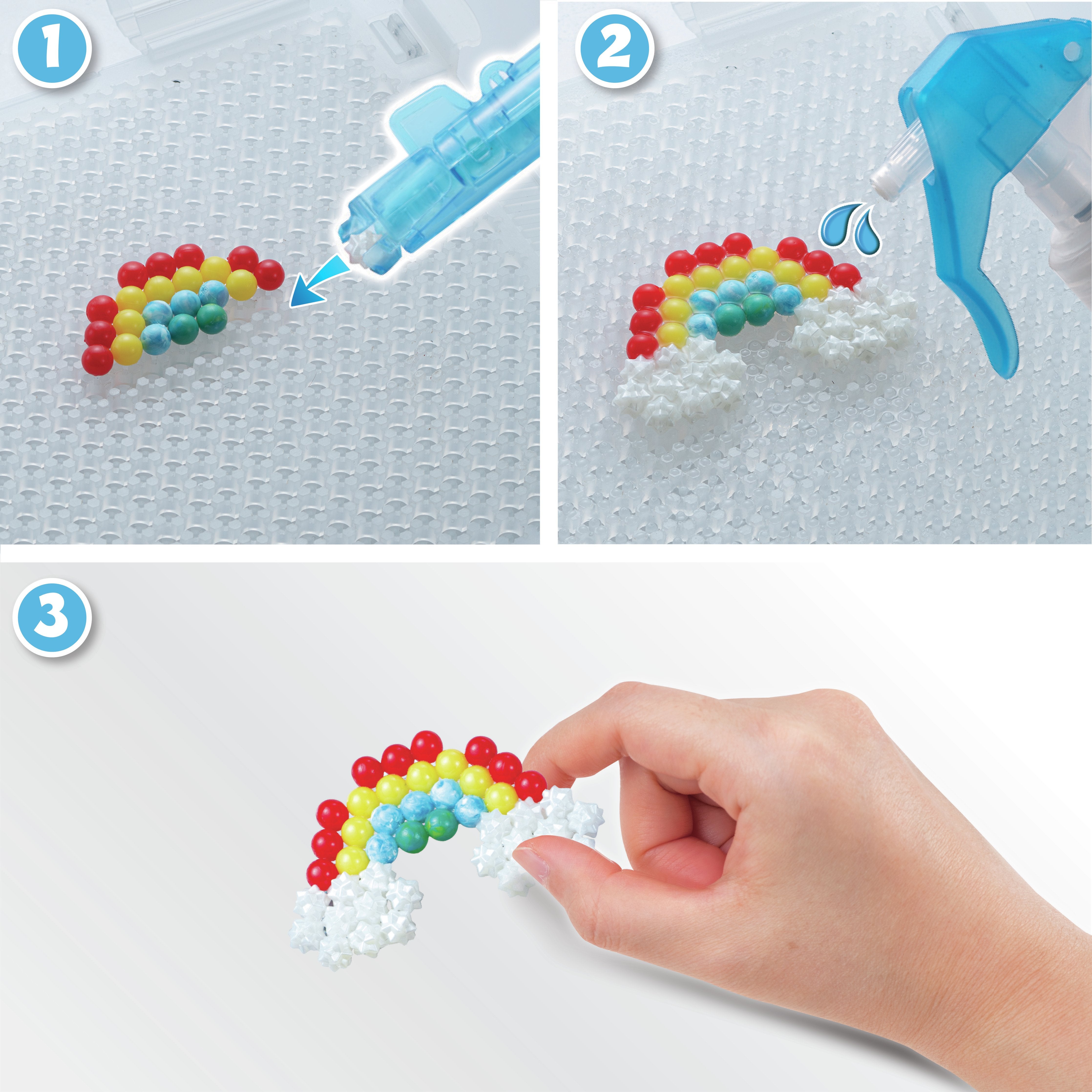 Epoch Aquabeads - Perlen Pop-Up Bastelplatte 35088