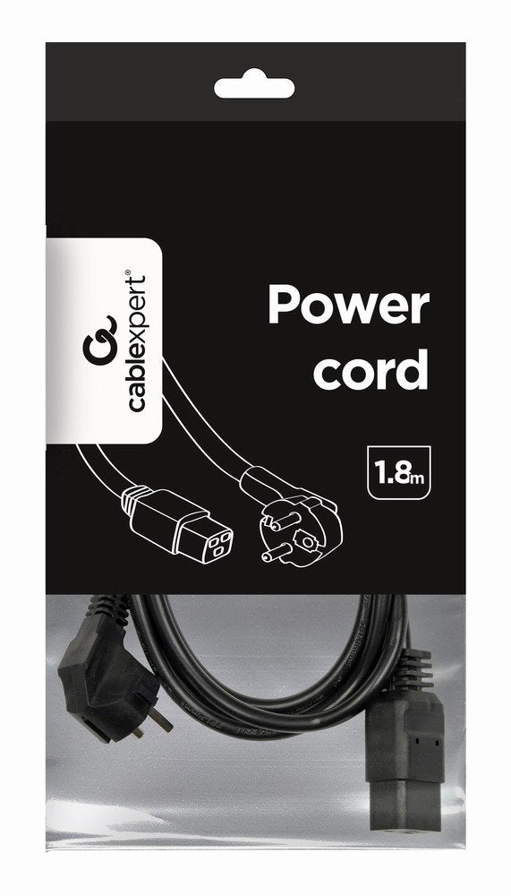 EAN 8716309072922 - Gembird Type F/C19 1.8m Negro Enchufe tipo F C19 acoplador imagen 2