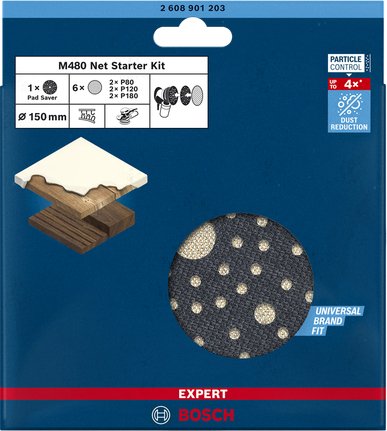 EAN 4059952568591 - Bosch M480 Pintura, Madera Disco de lijado imagen 2