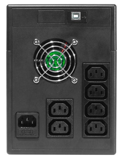 EAN 8023251009709 - Riello NPW 1500 sistema de alimentación ininterrumpida (UPS) Línea interactiva 1,5 kVA 900 W imagen 3