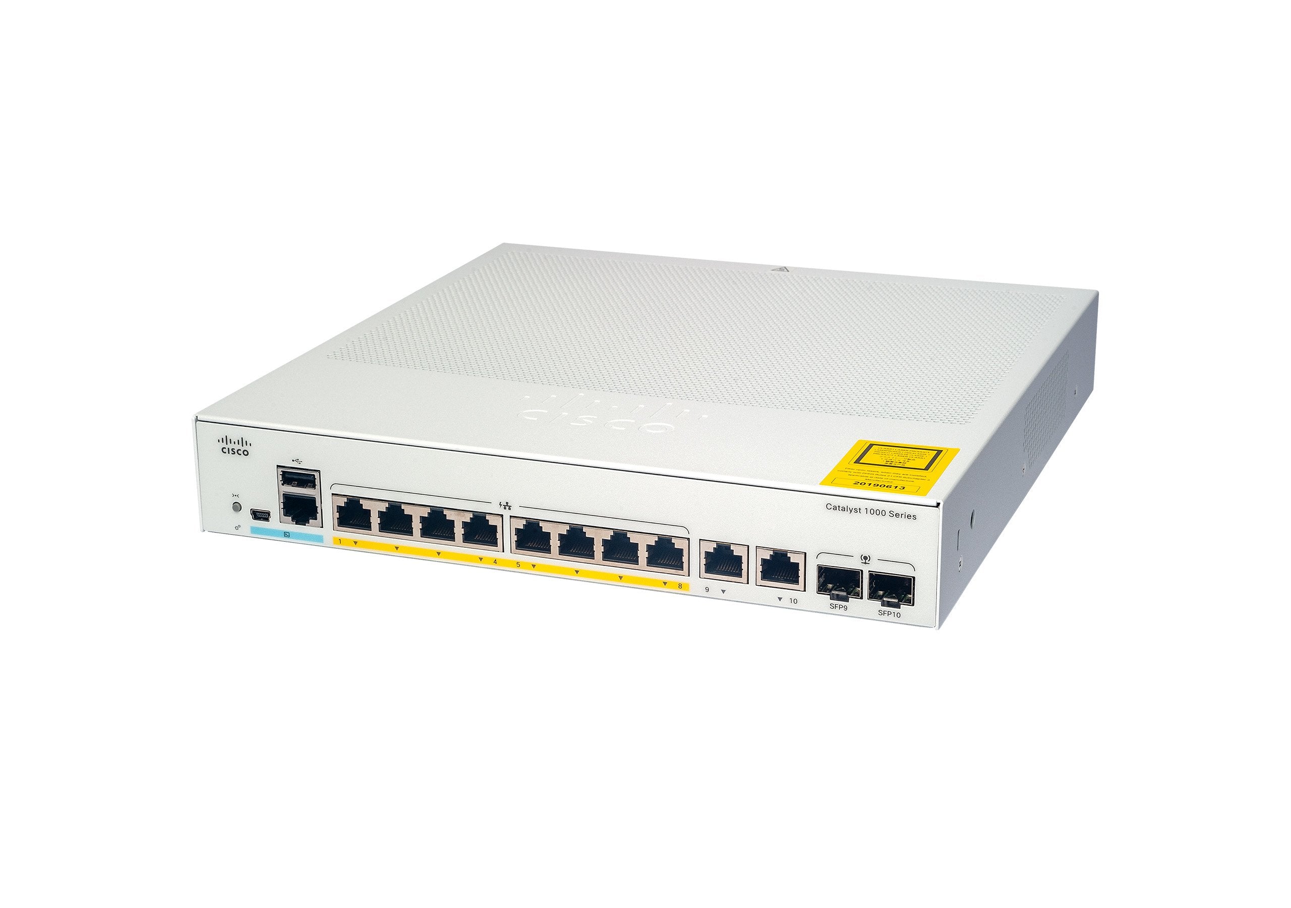 Cisco Switch 1000 8g 2sfp Poe+ 67w 8x10/100/1000 2xsfp Poe