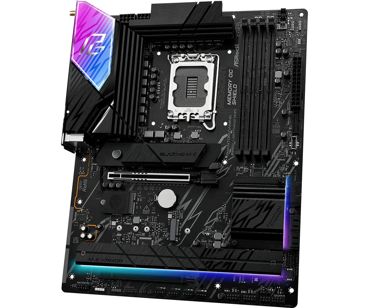 EAN 4711581490116 - Asrock B860 Lightning WiFi Intel B860 LGA 1851 (Socket V1) ATX imagen 5