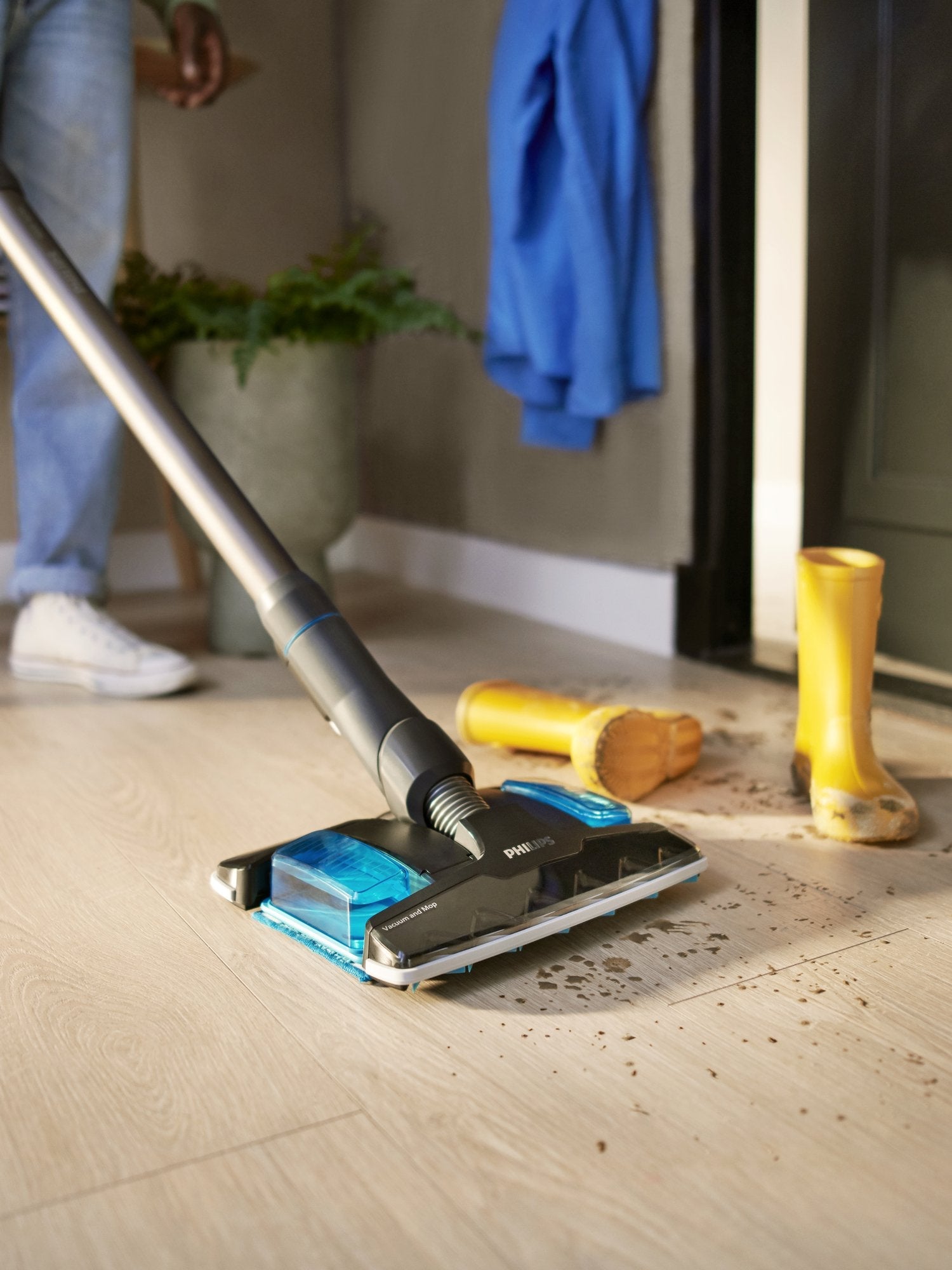 EAN 8720389022425 - Philips 8000 series XC8055/01 aspiradora de pie y escoba eléctrica Aspiradora escoba Batería Seca y húmed imagen 8