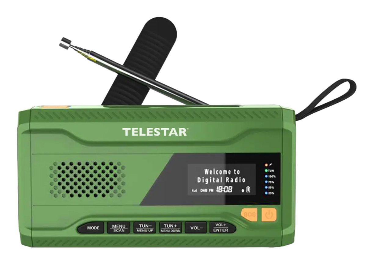 Telestar Top Nr 5 Dab+/Ukw Notfallradio GrN
