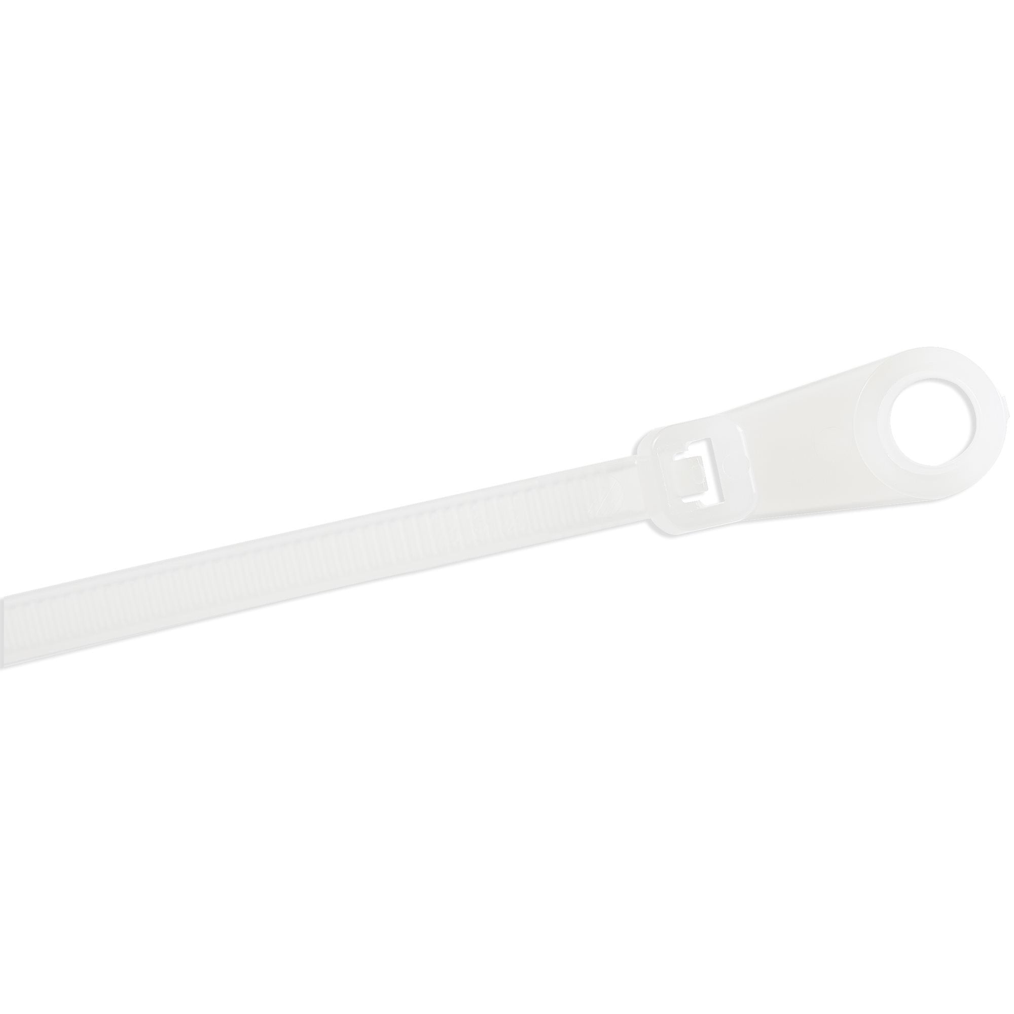 EAN 0065030890571 - StarTech.com CBMZTS10N4 presilla Brida reutilizable Nylon, Plástico Blanco 100 pieza(s) imagen 3