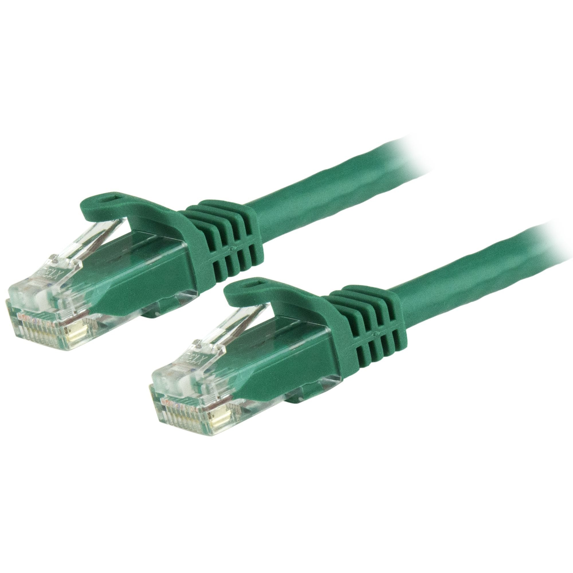 7.5 M Cat6 Cable Green Cabl Snagless - 24 Awg Copper Wire