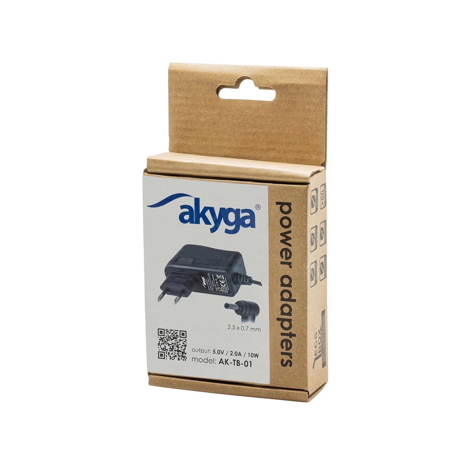 EAN 5901720130594 - Akyga Universal Tablet Adapter AK-TB-01 5V/2A 10W DC 2.5x0.7mm adaptador e inversor de corriente Interior imagen 5