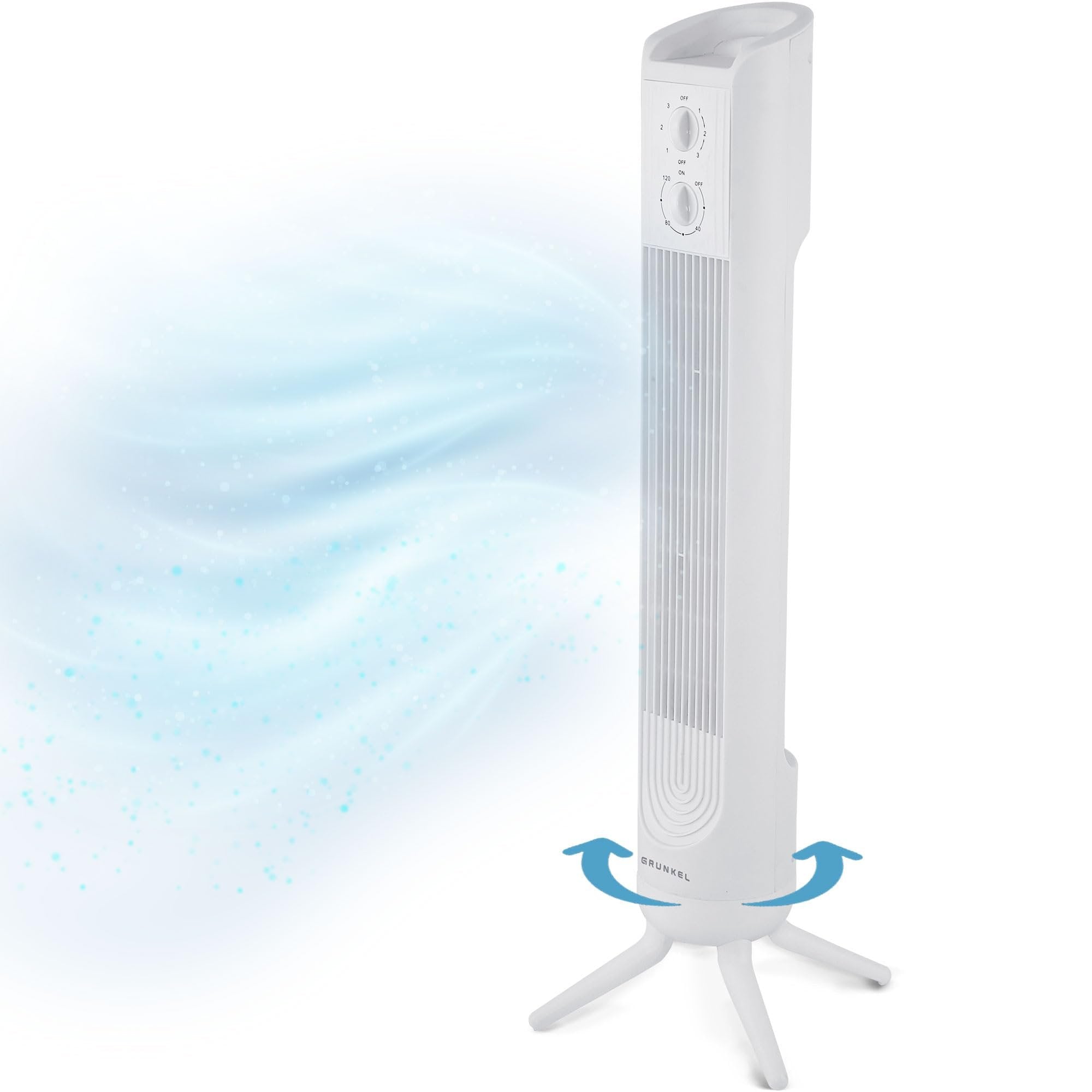 EAN 8426156018140 - Grunkel TF-324LBL ventilador Blanco imagen 3
