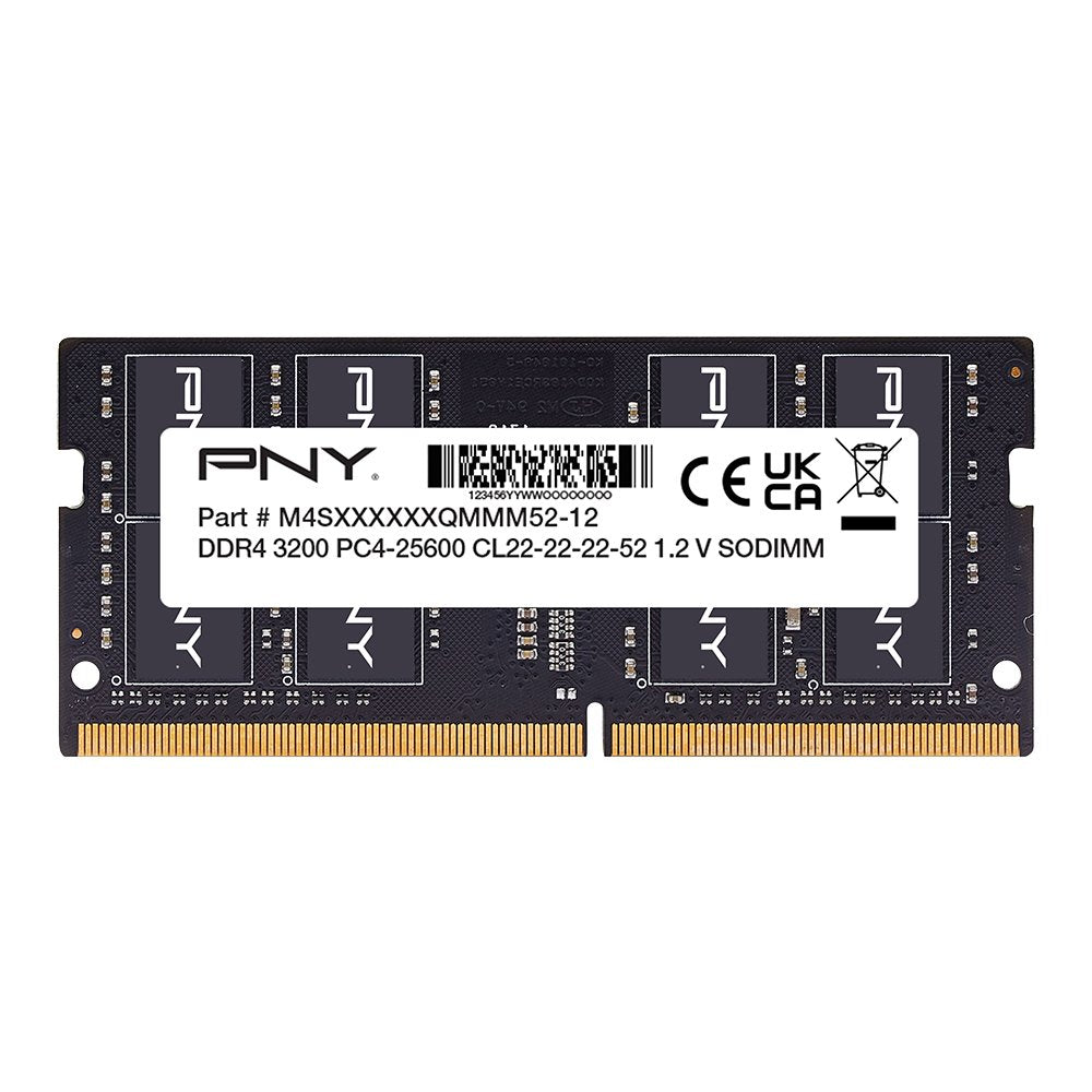Pny Memoria Sodimm 16 Gb 1 X 16 Gb Ddr4 3200 Mhz