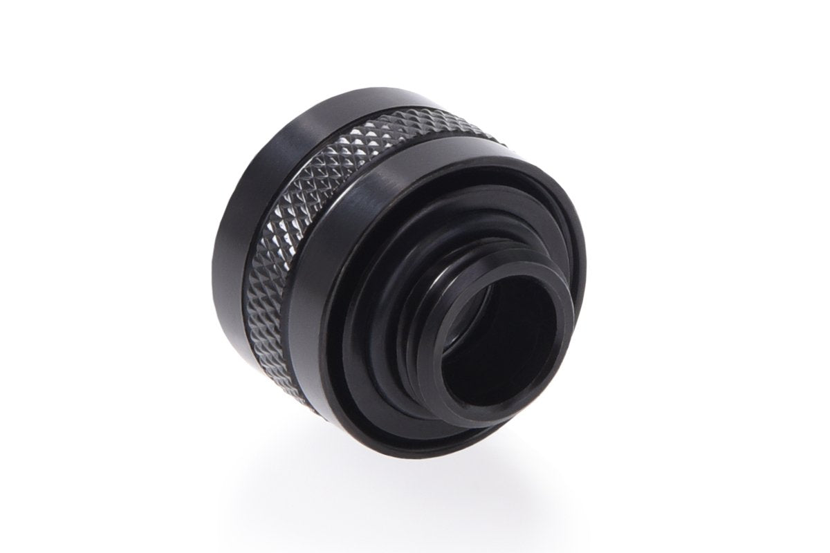Alphacool Eiszapfen Pro 13mm Hardtube Racor G1/4 - Deep Black Sixpack