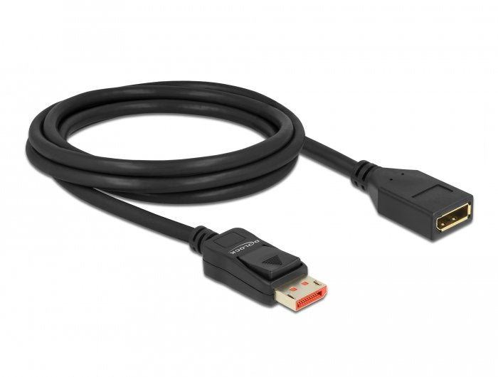Delock Displayport Cable De Extensión 8k 60 Hz 2 M