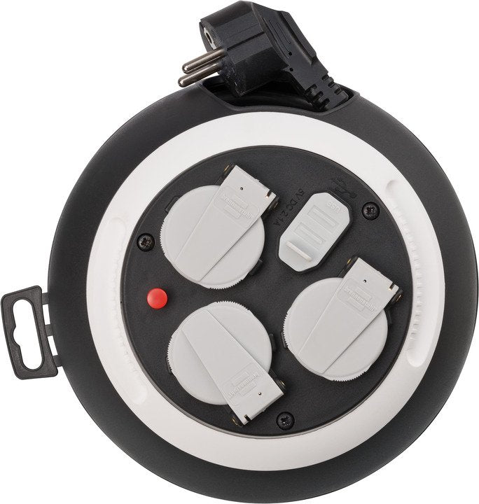 EAN 4007123661770 - Brennenstuhl 1109220600 base múltiple 3 m 3 salidas AC Interior Negro, Blanco imagen 4