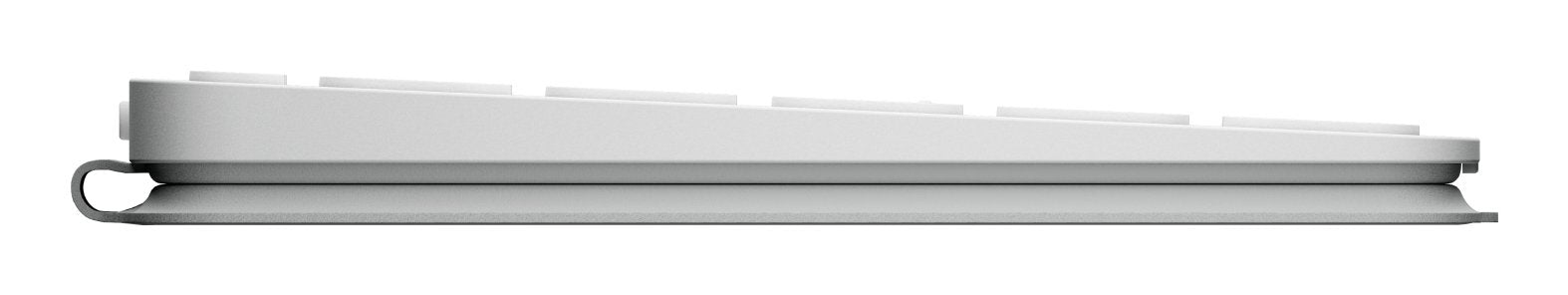 Teclado Alemán Logitech Keys-To-Go 2 Universal Bluetooth Qwertz Blanco