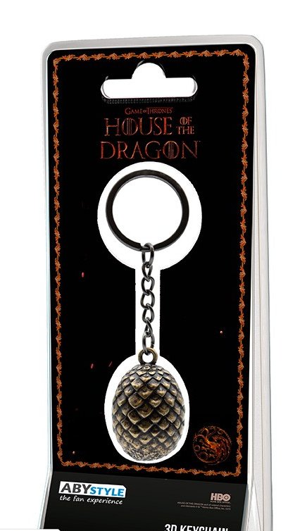 Llavero Abystyle Casa Del Dragon House Of The Dragon Huevo De Dragon