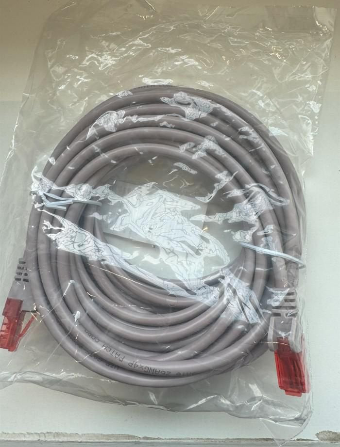 U/Utp Cat6 3m Grey/Lavender Pvc (120 Pcs Per Colli Box)