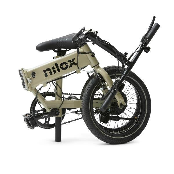 Bicicleta Nilox Nxebj2 Eléctrica Gris Acero 40,6 Cm (16") 19,5 Kg Litio