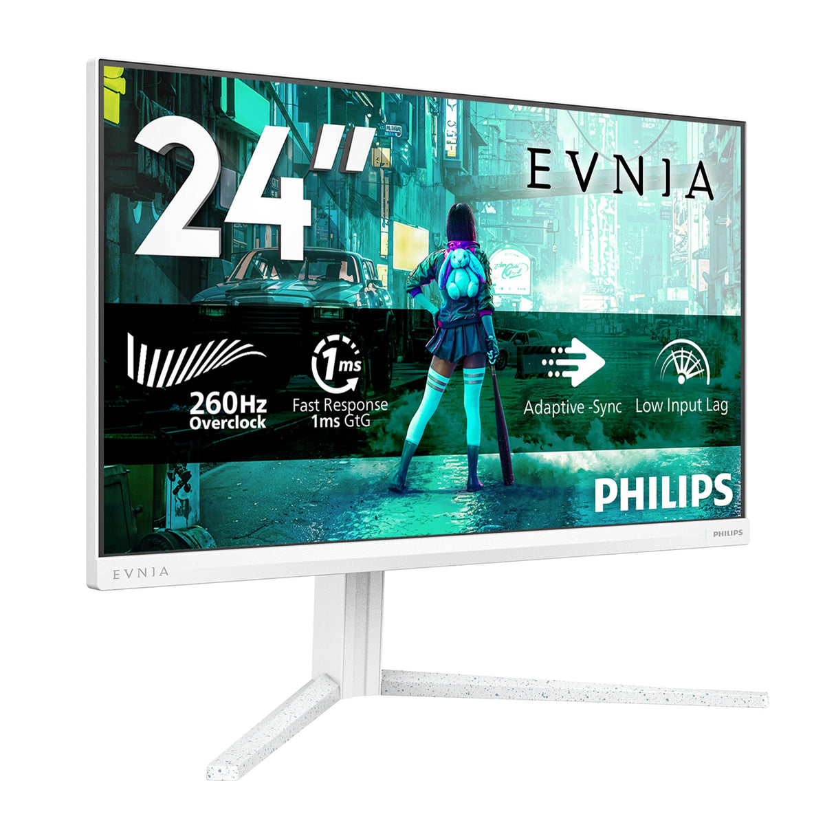 EAN 8721038007749 - Philips Evnia 3000 24M2N3201P/00 pantalla para PC 60,5 cm (23.8") 1920 x 1080 Pixeles Full HD LCD Blanco imagen 4