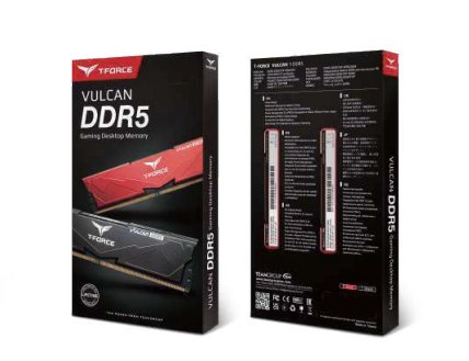 EAN 0765441662483 - Team Group VULCAN FLBD532G5200HC40C01 módulo de memoria 32 GB 1 x 32 GB DDR5 288-pin DIMM imagen 2
