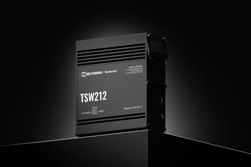 Teltonika Tsw212, Switch Negro, Switch Ethernet Gestionado Tsw212000000