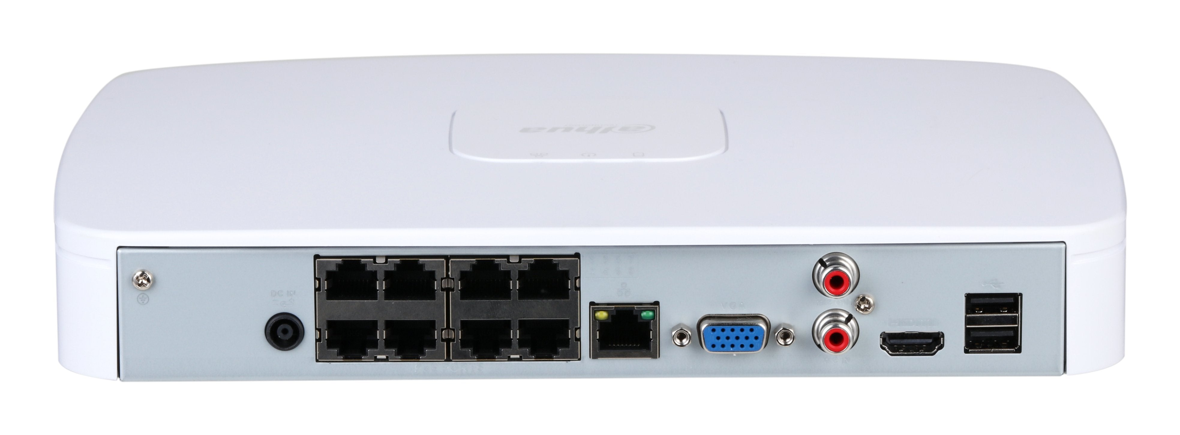 EAN 6923172573810 - Dahua Technology Lite NVR4108-8P-4KS3 1U Blanco imagen 3