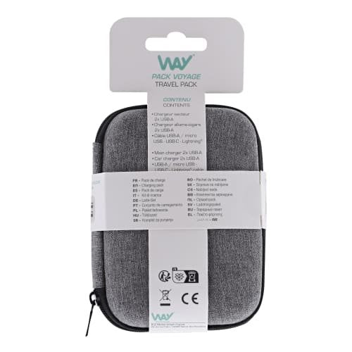 EAN 3303170113851 - T'nB WCHTRAVEL cargador de dispositivo móvil Universal Blanco Corriente alterna, Encendedor de cigarrillo imagen 16