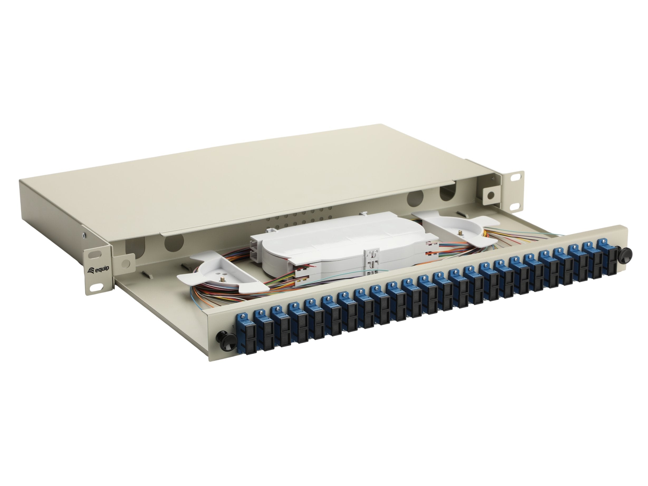 Equip Lwl-Spleisskamen 24-Port Sc-Duplex Os2 1u Komplett Gr