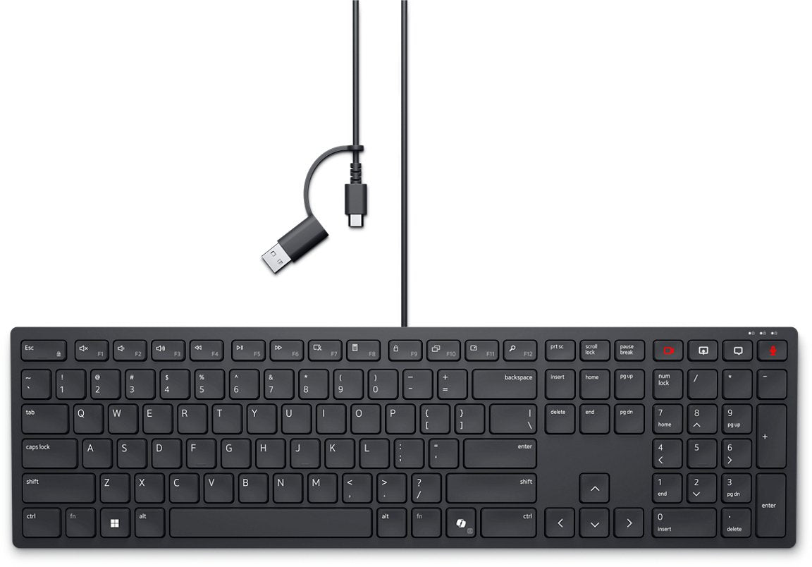 EAN 5397184922118 - DELL KB525C teclado Oficina USB Ucranio Negro imagen 1