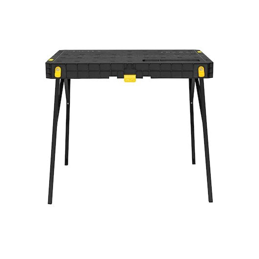 Banco De Trabajo Portátil Stanley Essential Negro, Soporta Hasta 320 Kg