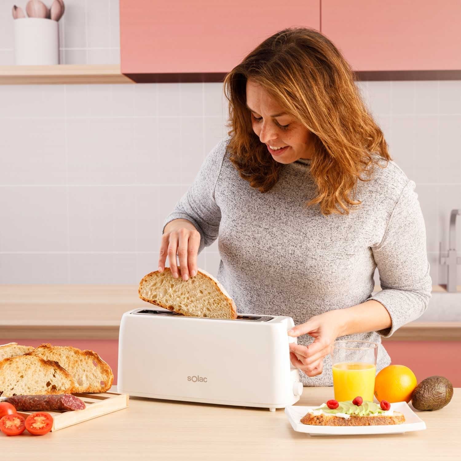 EAN 8433766600634 - Solac S96006300 6 2 rebanada(s) 800 W Blanco imagen 5