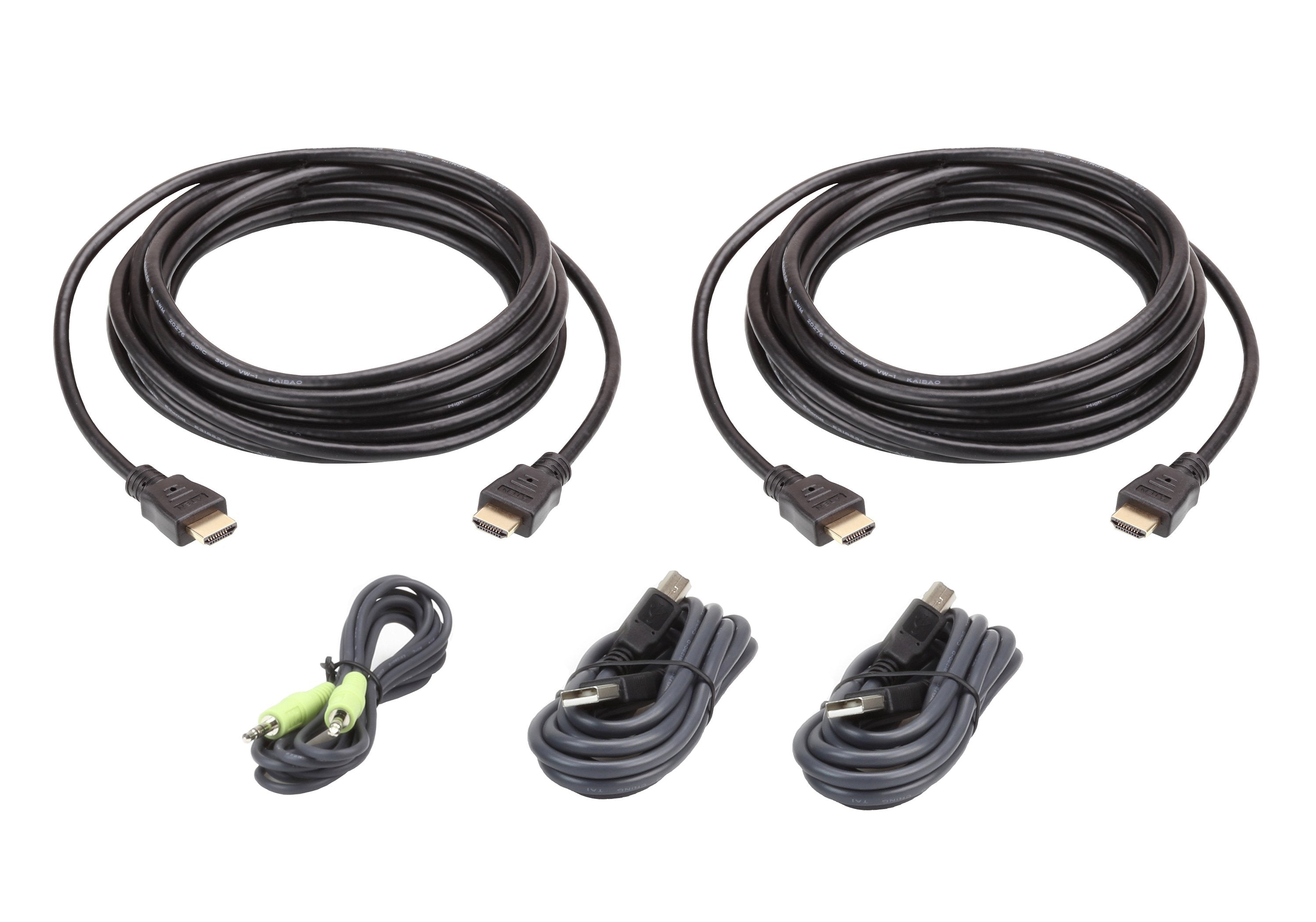 EAN 4719264647321 - ATEN 2L-7D03UHX5 cable para video, teclado y ratón (kvm) Negro imagen 1