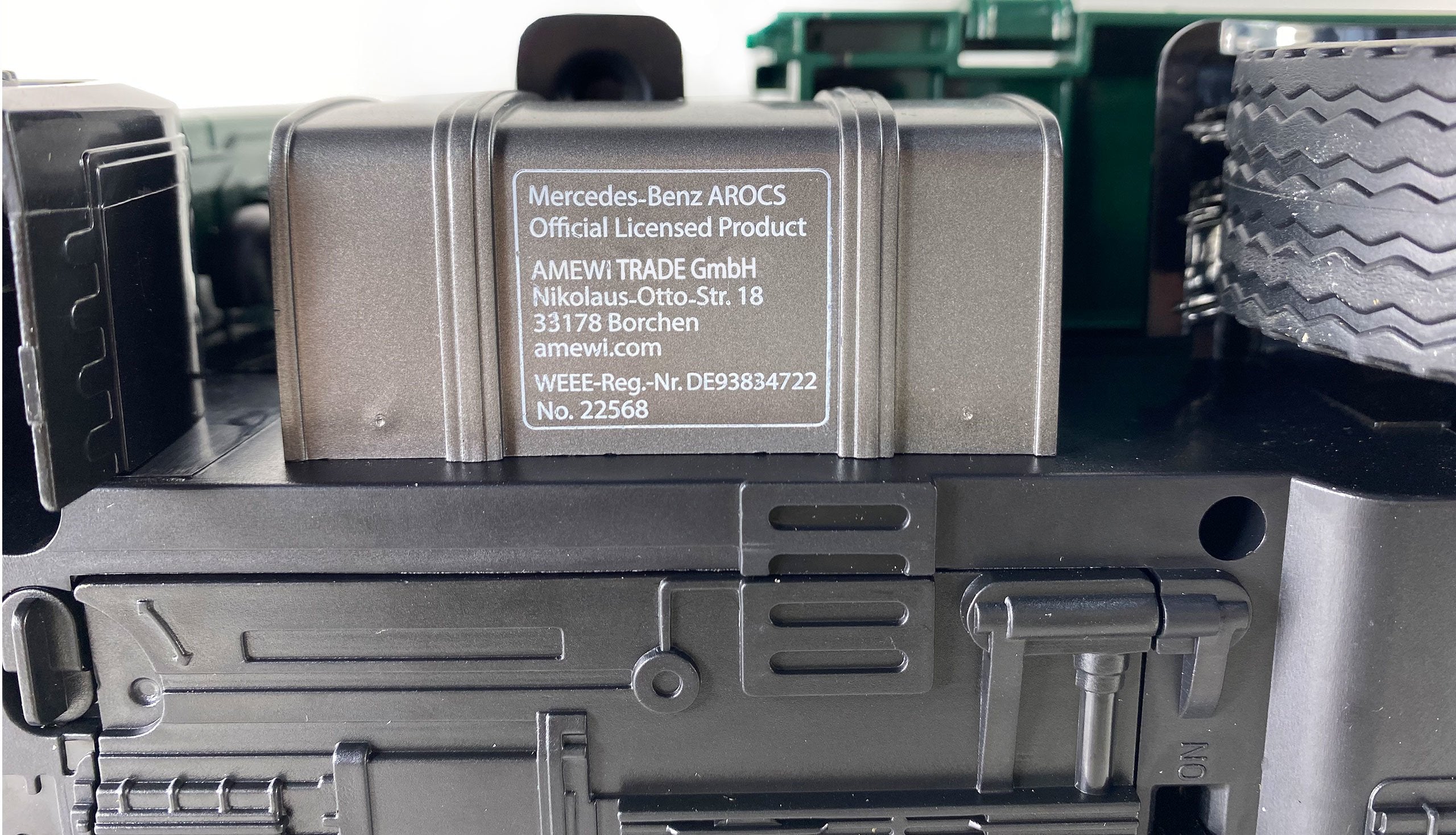 Amewi Arocs Modelo Controlado Por Radio Camión Basculante Motor Eléctrico 1:14